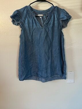 Lauren Conrad denim look top